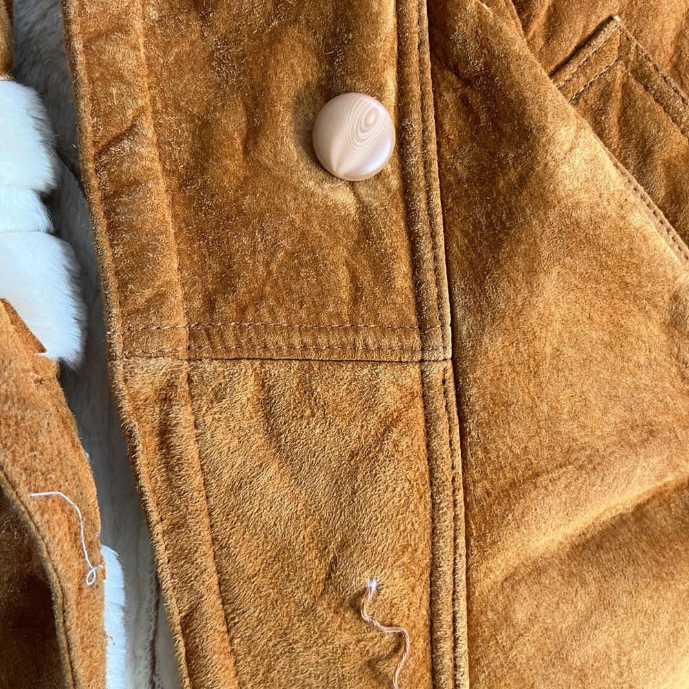 Brown Shearling Coat - image 3
